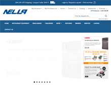 Tablet Screenshot of nellacutlery.ca